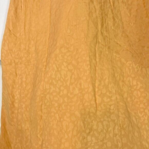 Lovers+Friends Wrap Dress Womens Medium Tangerine Orange Gelina Drop Waist NWT - Picture 16 of 16